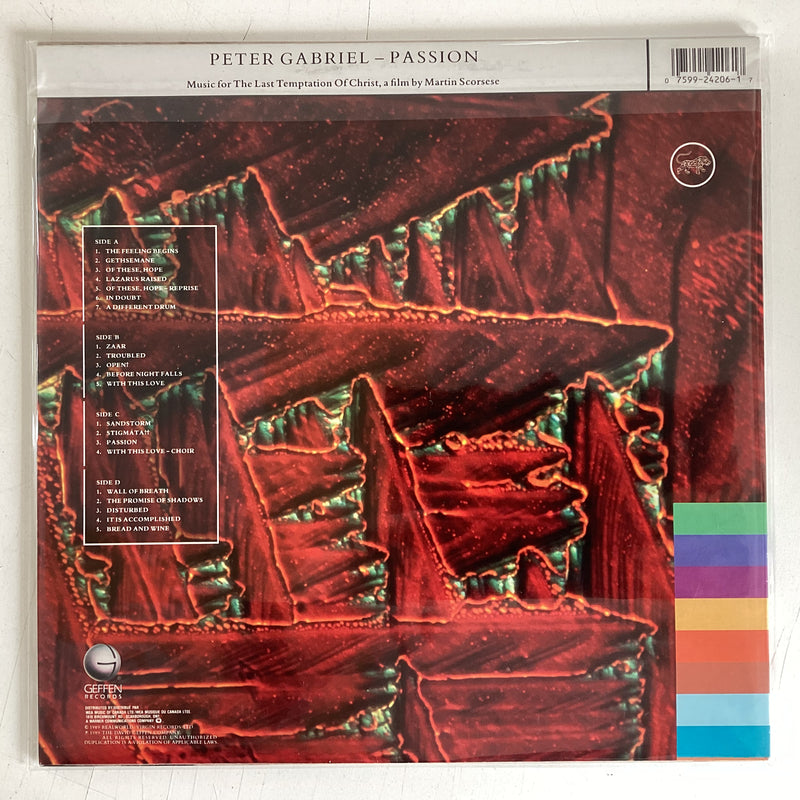 GABRIEL, PETER = PASSION: MUSIC FOR THE LAST TEMPTATION OF CHRIST (OST) (CDN 1989) (USED)