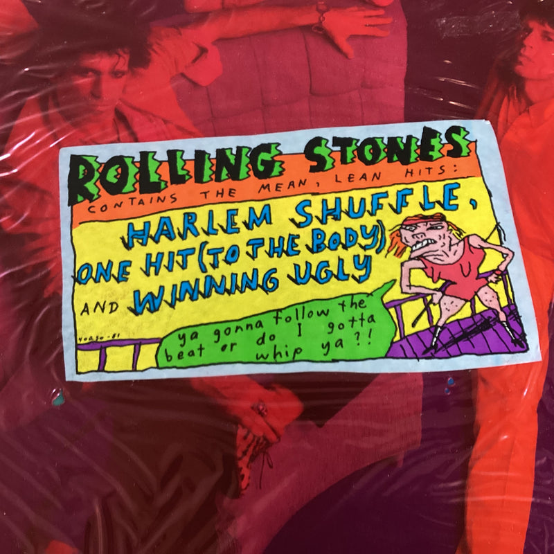 ROLLING STONES = DIRTY WORK (RED SHRINK W/ STICKER) (CDN 1986) (USED)