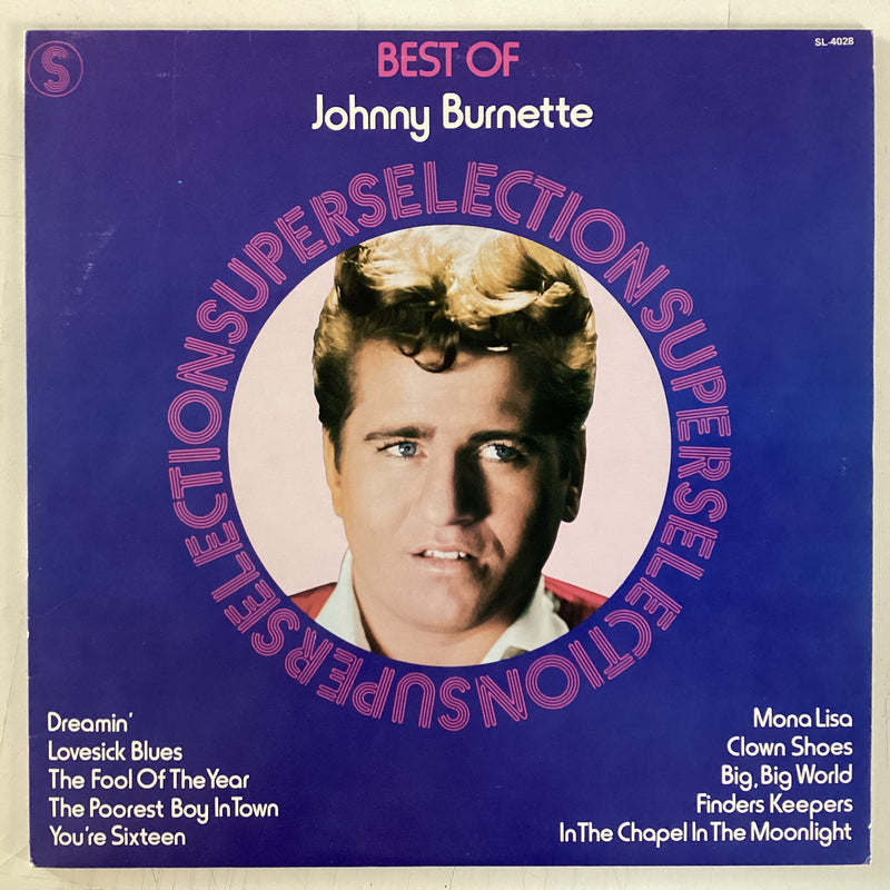 BURNETTE, JOHNNY = BEST OF (CDN 1976) (USED)