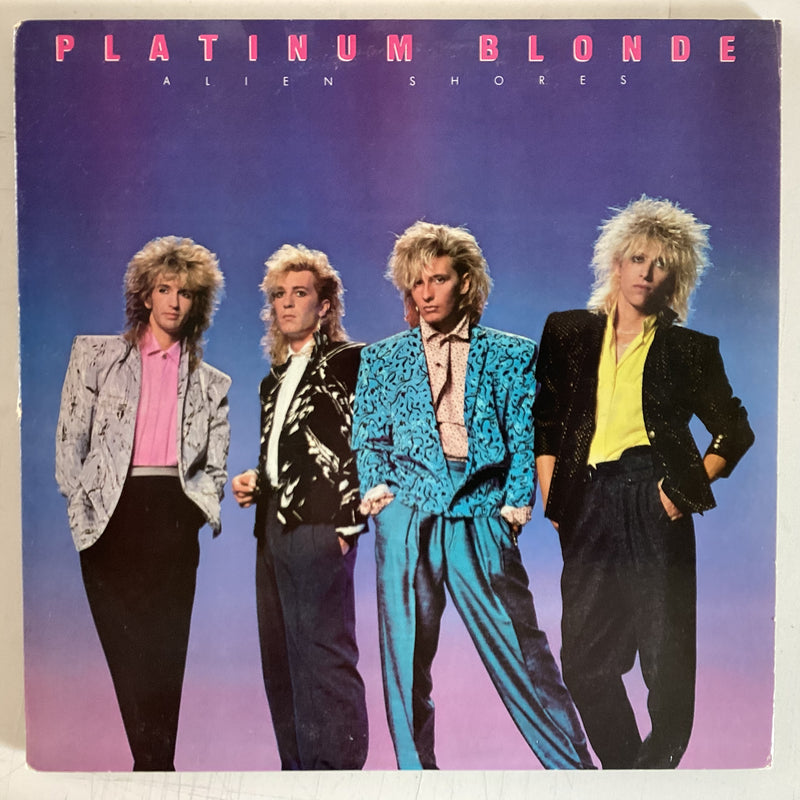 PLATINUM BLONDE = ALIEN SHORES (CDN 1985) (USED)