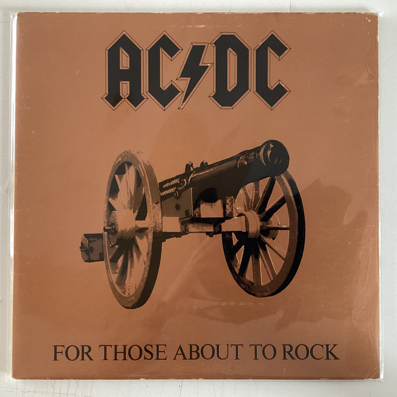 AC/DC = FOR THOSE ABOUT TO ROCK (CDN 1981) (USED)