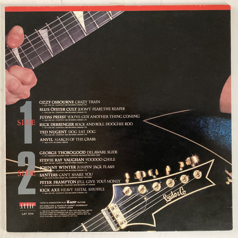 AXE MASTER: LEGENDS OF ROCK GUITAR (CDN 1985) (USED)