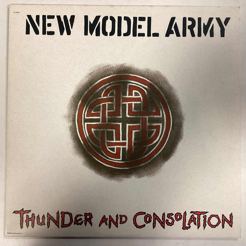 NEW MODEL ARMY = THUNDER AND CONSOLATION (US 1989) (USED)