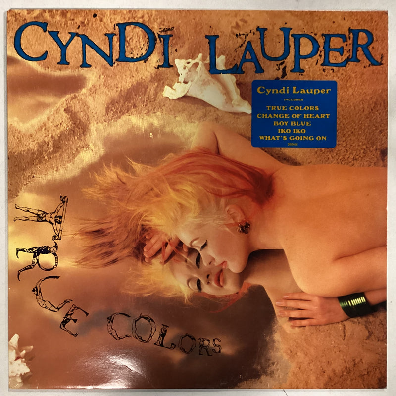 LAUPER, CYNDI = TRUE COLORS (UK 1986) (USED)