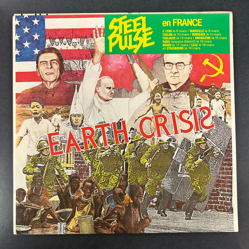 STEEL PULSE = EARTH CRISIS (FRANCE 1984) (USED)