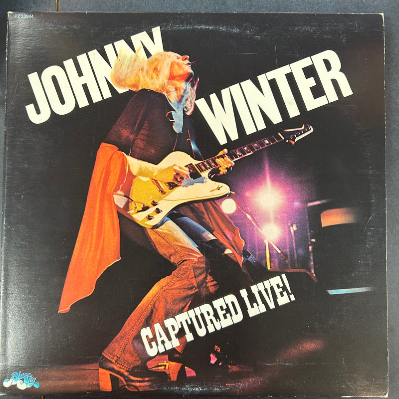 WINTER, JOHNNY = CAPTURED LIVE! (CDN 1976) (USED)