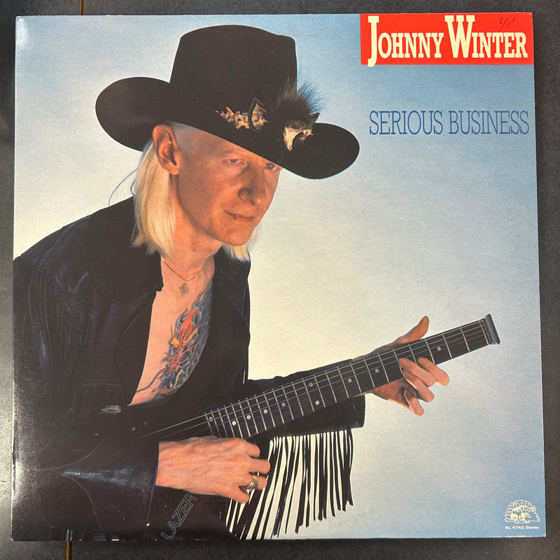 WINTER, JOHNNY = SERIOUS BUSINESS (CDN 1985) (USED)