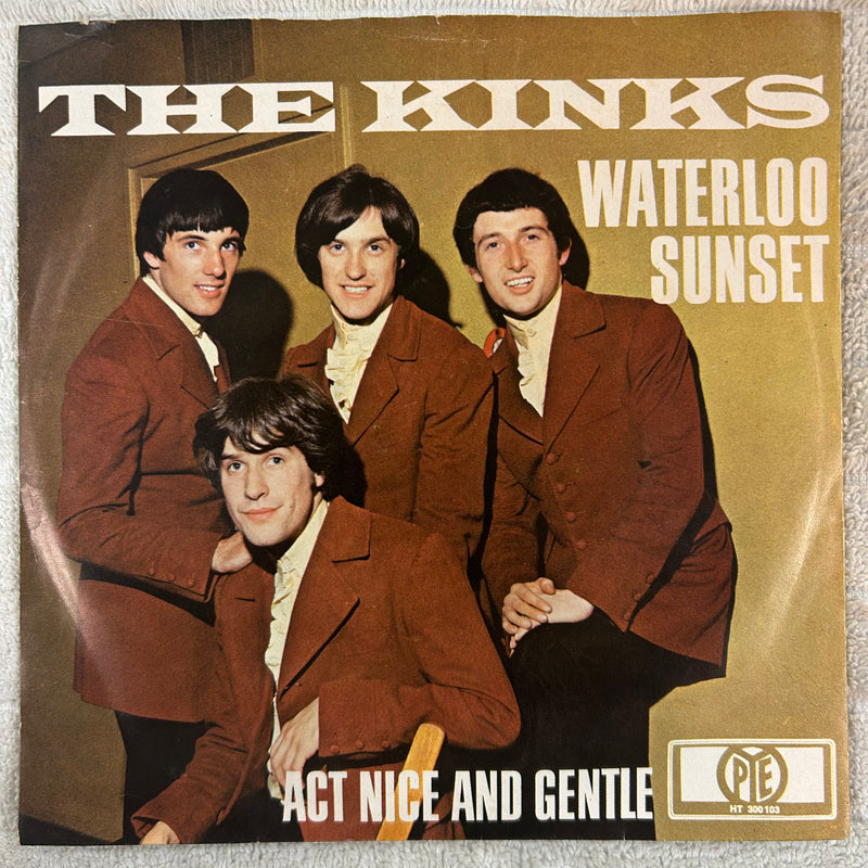 KINKS = WATERLOO SUNSET (7 IN.) (GERMANY 1967) (USED)