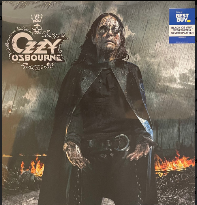 OSBOURNE, OZZY = BLACK RAIN (BEST BUY EXCLUSIVE) (2LP/SPLIT)