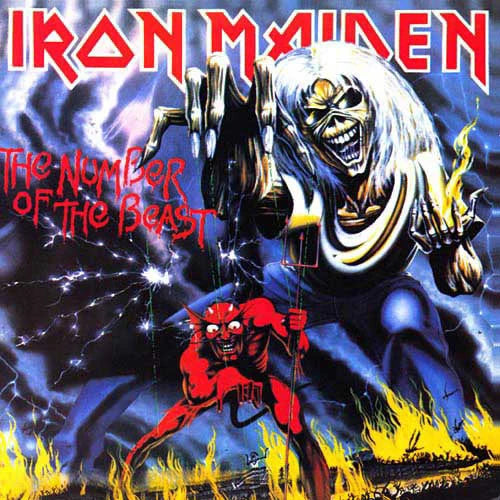 IRON MAIDEN = NUMBER OF THE BEAST (180G) (EU 2014) (USED)