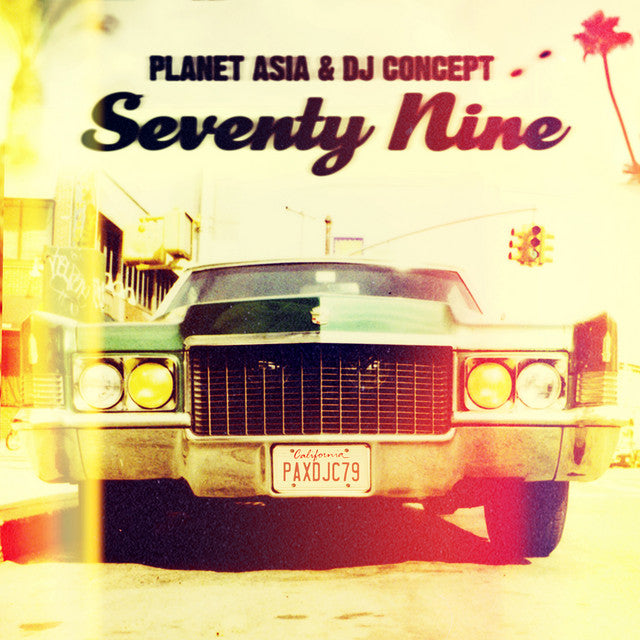 PLANET ASIA & DJ CONCEPT = SEVENTY NINE (180G/GOLD)